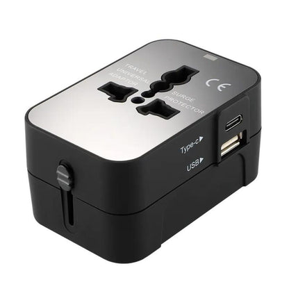 Universal Travel Adapter & USB Port