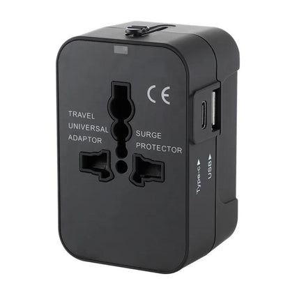 Universal Travel Adapter & USB Port