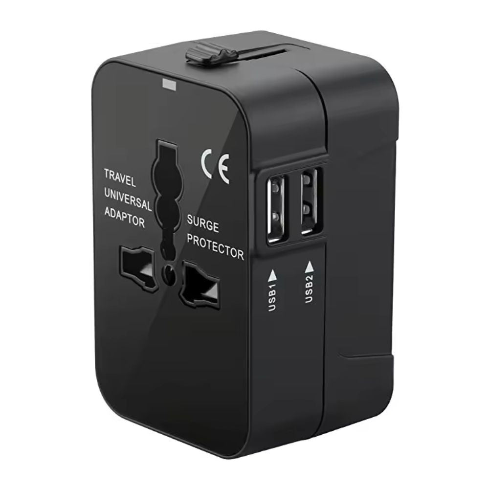 Universal Travel Adapter & USB Port